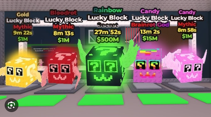 Lucky Block Steal a Brainrot